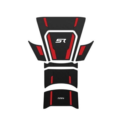 Sticker, Film Modification Accessories — Motorcycle pedals - racing-red-fuel-tank-sticker-not-compatible-with-2026-models