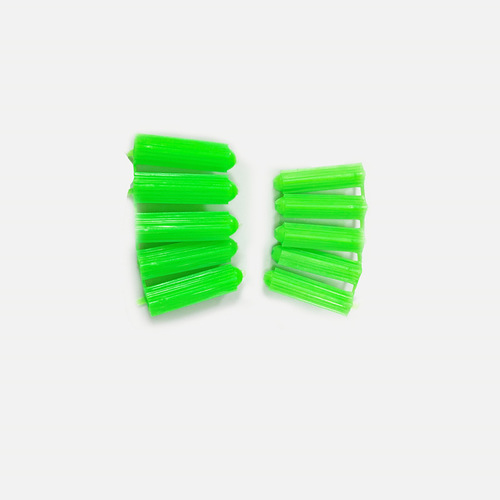 Rubber plug 6mm plastic expansion tube expansion screw rubber plug plastic pipe nylon expansion plug anchor bolt collection M8M10