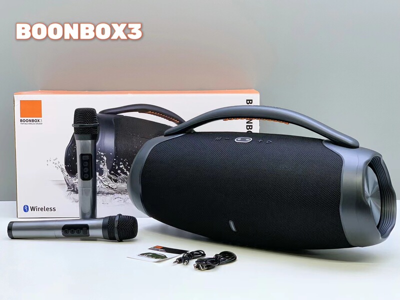 超巨大戦神BOOMBOX3 bluetoothオーディオ無線デュアルマイクKTV一体機家庭屋外サブウーファ|undefined