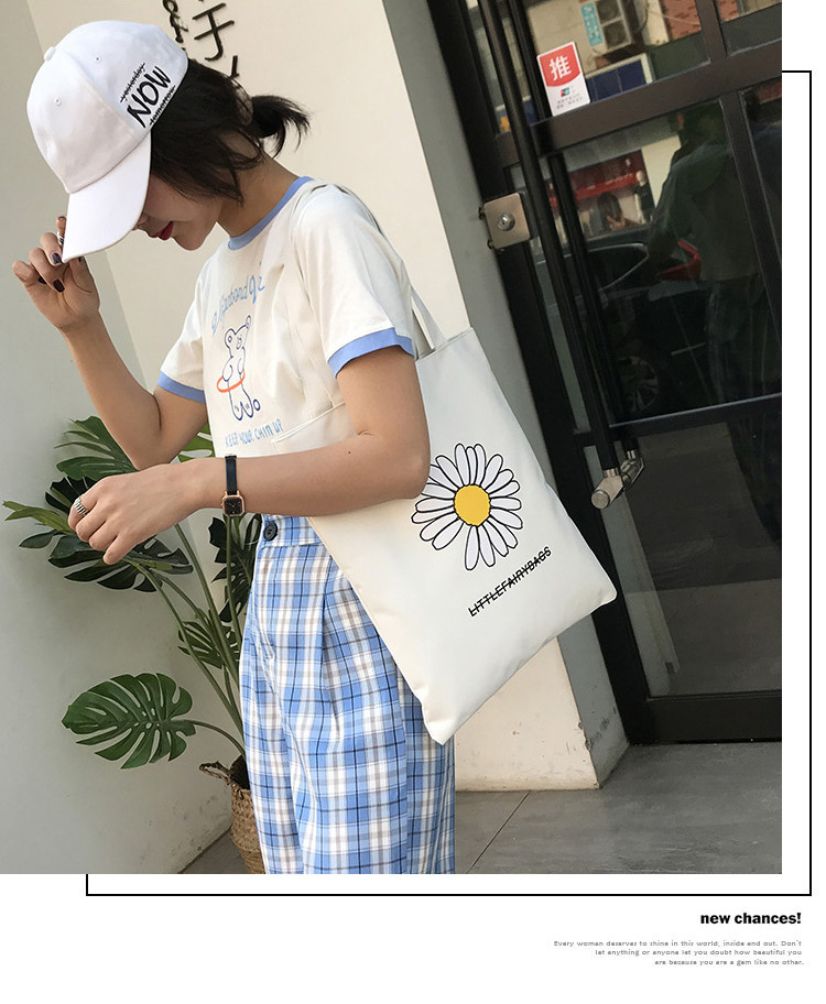 153g Weight Polyester Lining Material Sewing Thread Fashion Element Zipper Closure Type Double Shoulder Straps Strap Type Tote Bag Bags Type Casual, Daily Occasion Nylon Material Cherry, Fruit, Flower Pattern All Seasons Season Women's Gender Cute Style Square Shape Women's Nylon Cherry Fruit Flower Cute Sewing Thread Square Zipper Tote Bag 4