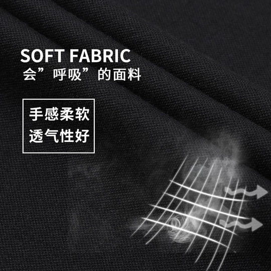 polo衫定制 工作服印字logo短袖翻领男女班服企业文化广告衫定制