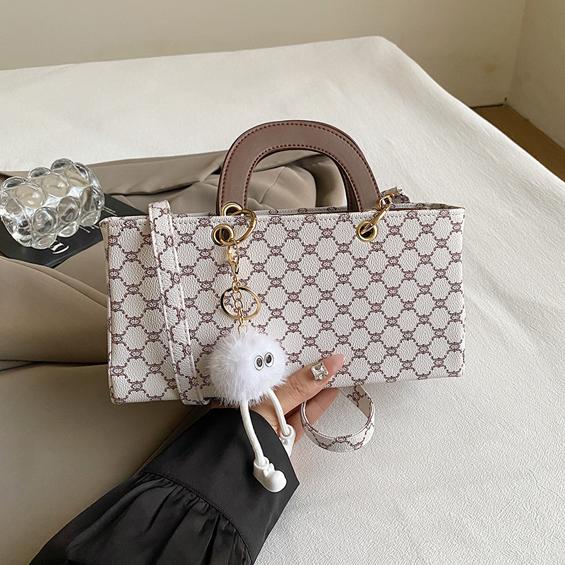 2024 otoño ocio nueva tendencia de moda simple bolso de mano estética de hombro bolso pequeño bolso cuadrado bolso de mujer