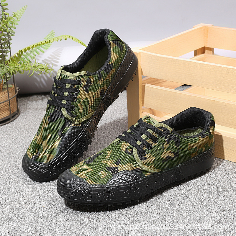 Factory direct sales: training shoes, work shoes, unisex military training shoes, safety shoes, non-slip and wear-resistant work shoes for construction sites, and shoes for migrant workers
