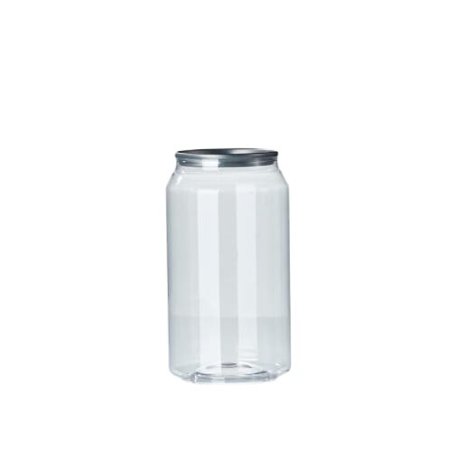 Petプラスチック透明缶平底花底250ml缶330ml 350ml 500ml 650ml缶缶|undefined