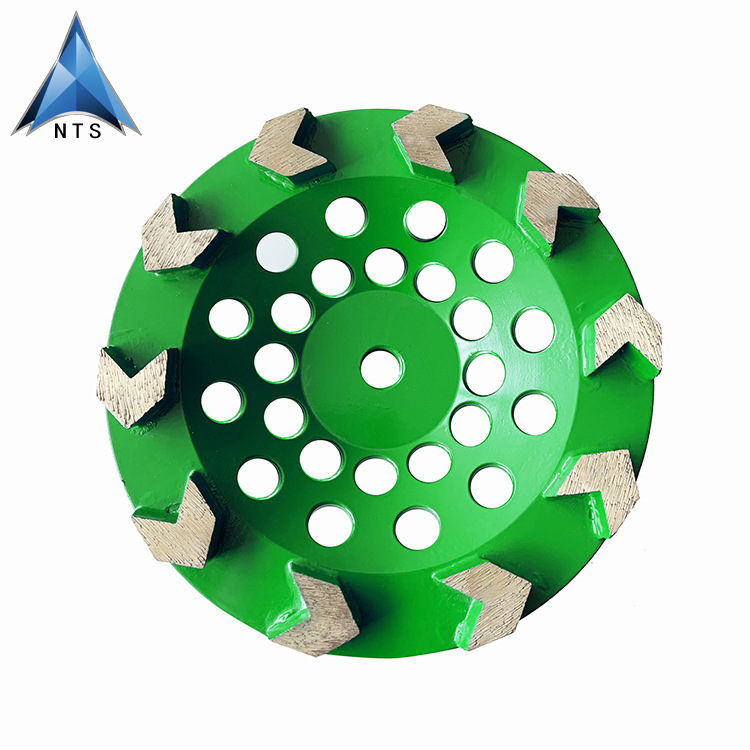 磨盘7寸金刚石磨轮钢基体金刚石刀头磨盘打磨混凝土石材花岗岩