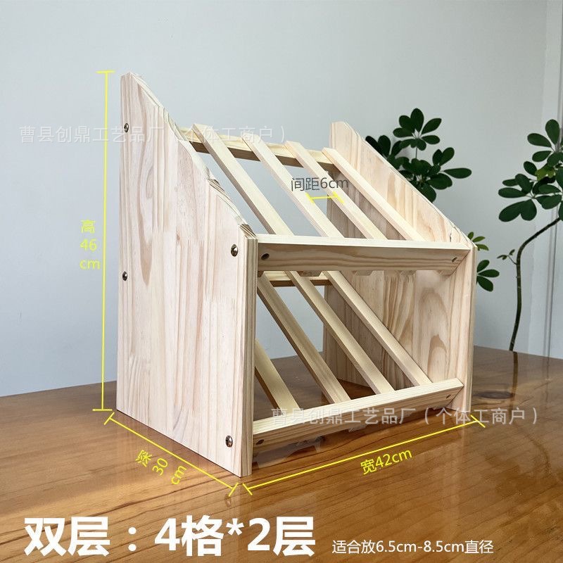 새로운 스타일 4개의 칸과 2개의 층이 있는 이중층 캔