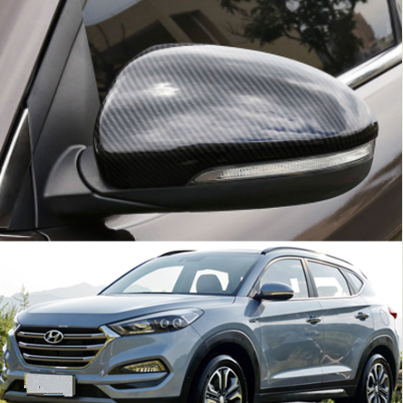 Suitable for 15-19 Models of Tucson: Rearview Mirror Cover, Headlight Frame, Exterior Door Bowl Handle, Front Fog Light, Rear Trim Strip, Rear Wing