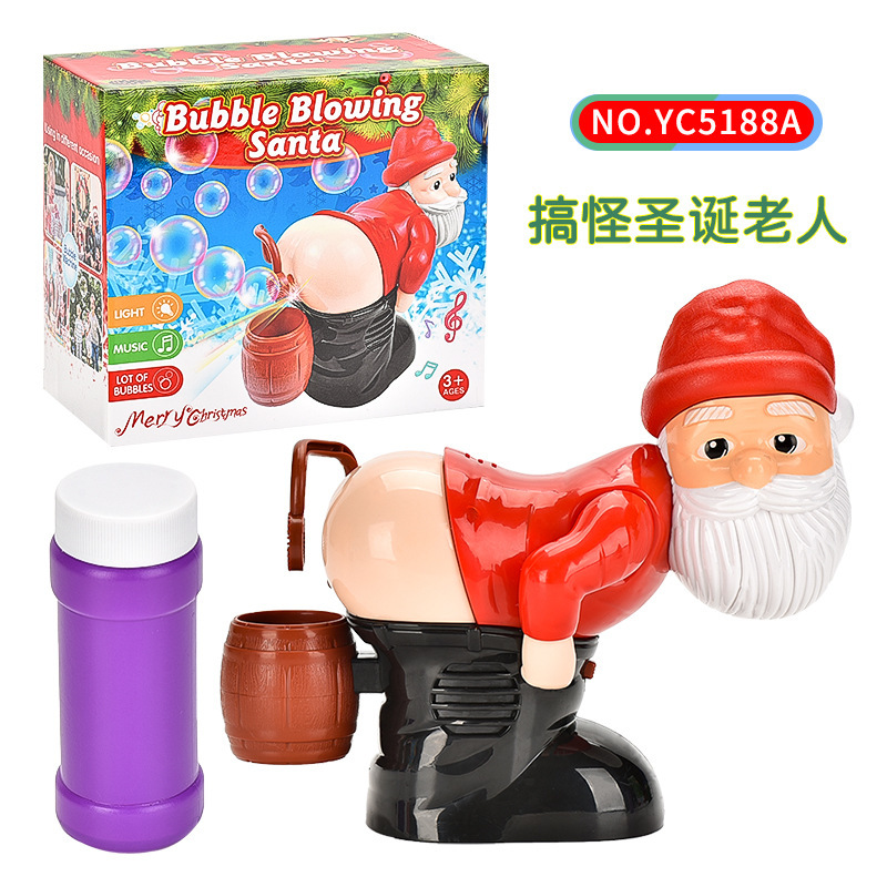搞怪圣诞老人泡泡机5188A