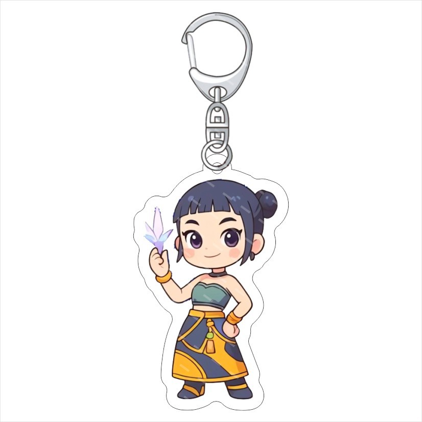 K-POP: Caza Brujas Colgante acrílico KPop Demon Hunters Keychain acrílico