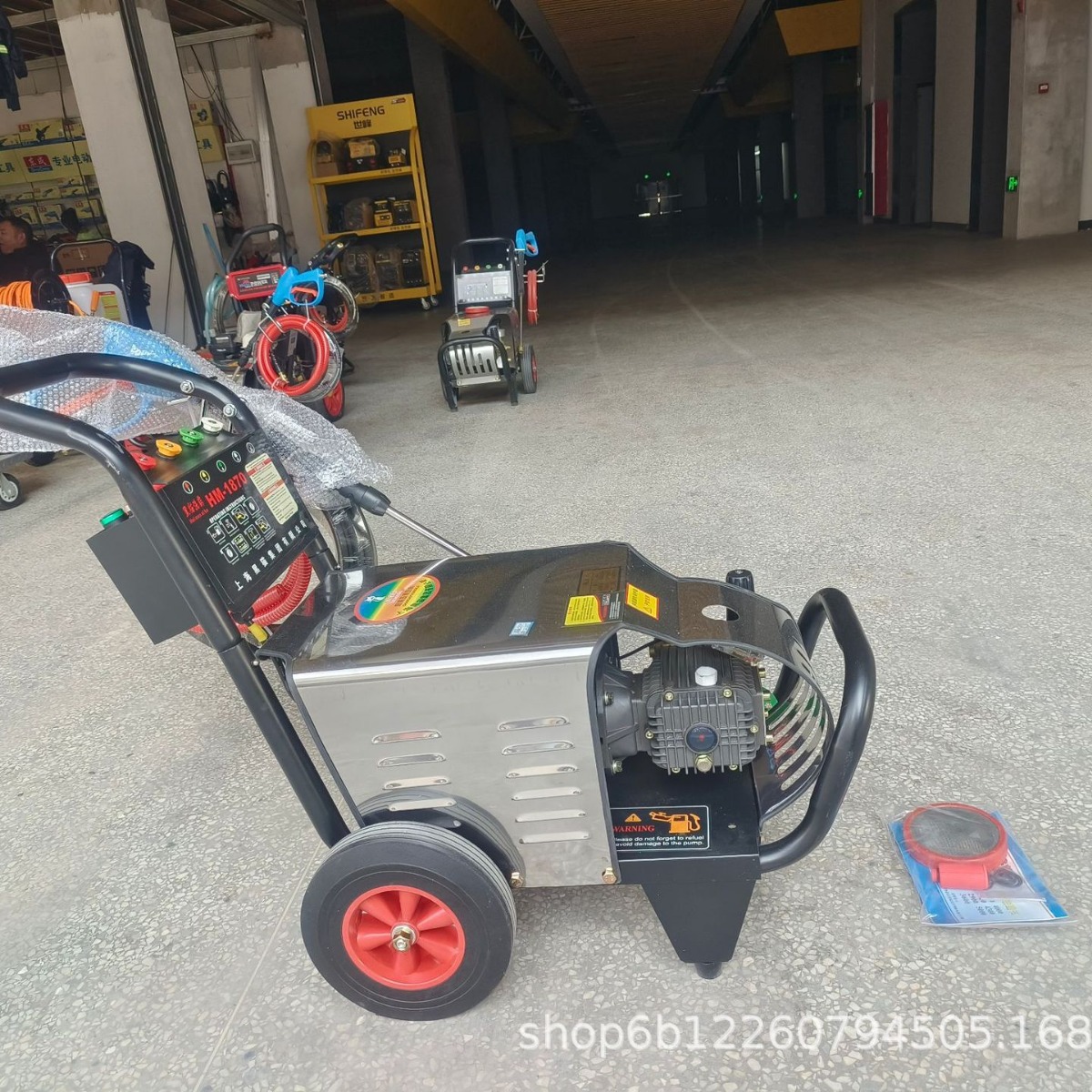 电动清洗机3KW 220V洗车机洗地机超高压商用工用洗车店养殖场物业