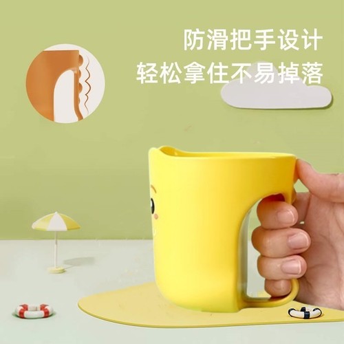 Baby toothbrush cup cartoon mouthwash cup children's home kindergarten thick washbasin anti-drop cup factory wholesale