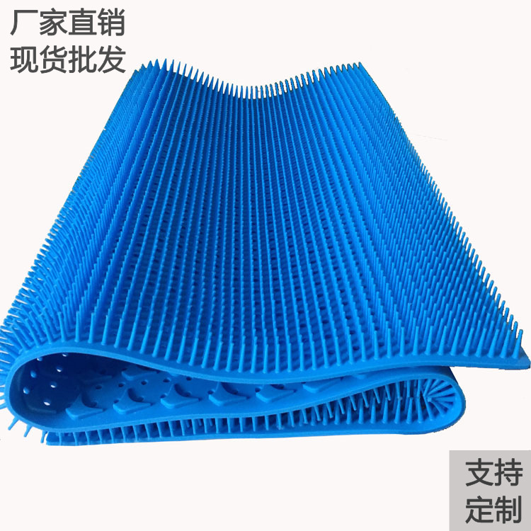 深圳医疗硅胶垫消毒筐内衬垫厂家发货医疗硅胶垫蓝色医用硅胶垫