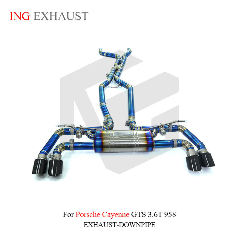 Suitable for Porsche Cayenne GTS 3.6T 958 titanium exhaust muffler valve vacuum valve