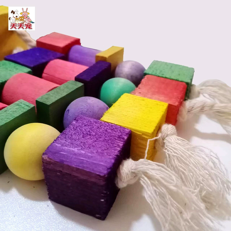 Деревянная игрушка, качели, аксессуар, может кусаться, для питомца