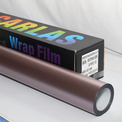 TPU car color change film | Auto Color Change Film - matte-iceberry-powder-152m16m