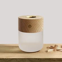 好棒香熏小夜灯LED床头伴睡简约木纹小台灯家用卧室瑜伽房氛围灯