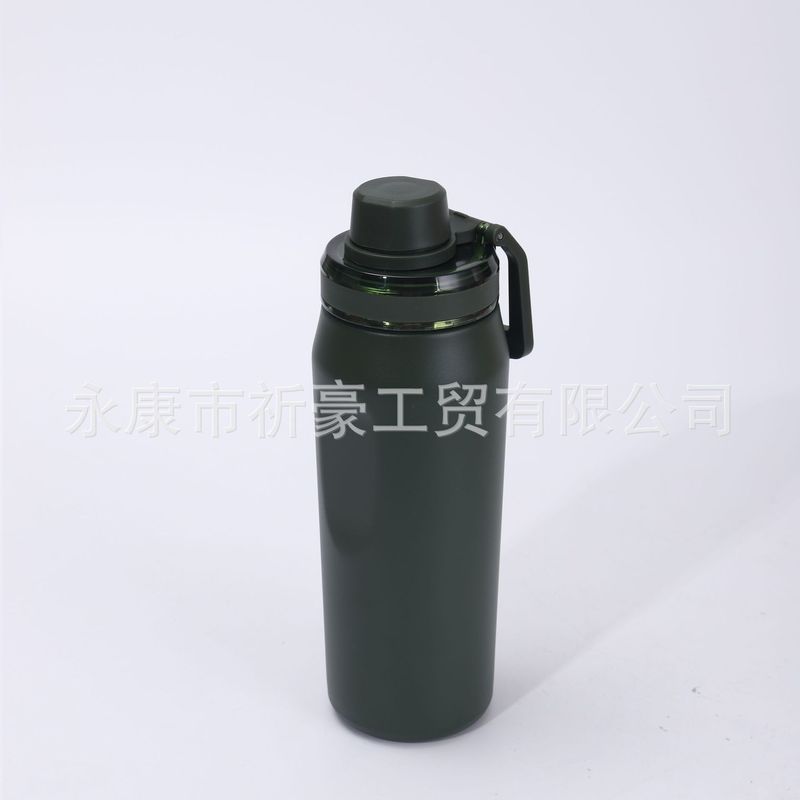 新品のクロスボーダー専用、スプレー塗装された304ステンレス製保温カップ、アウトドア用携帯スポーツウォーターボトル、多容量スペースボトル|undefined