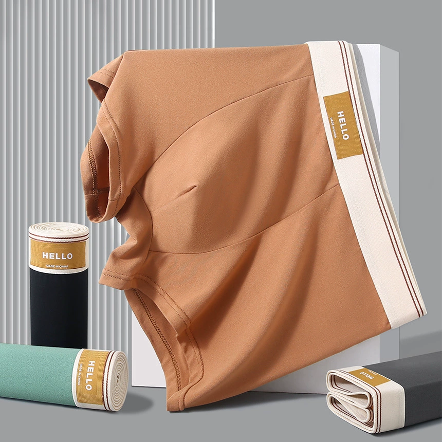 [Новые горячие товары] Мужское нижнее белье Мужские трусы-боксеры Молодежные трусы-боксеры со средней талией Штаны большого размера для мальчиков Шорты