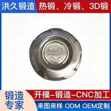 铝合金锻造加工 摩托车油箱盖锻造毛坯 CNC加工摩托车配件厂家