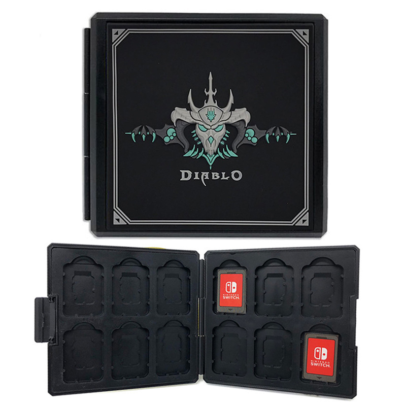 Interruptor de juego caja de cassette NS caja de tarjeta magnética de silicona caja de almacenamiento accesorios OLED caja de tarjeta portátil Lite Accesorios