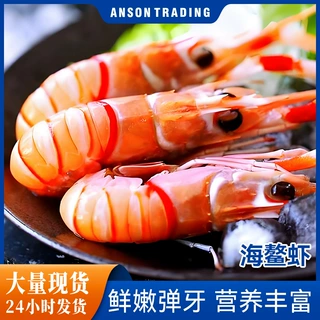 冷冻海螯虾爱尔兰寿司刺身日料西餐家庭商用虾批货零售
