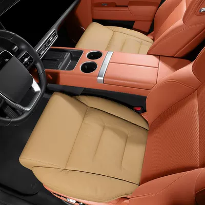 Rapid, Fabia, All-Season Universal — Seat cushion, seat cover - fully-enclosed-memory-foam-seat-cushion-akiyama-chestnut-2-front-rows