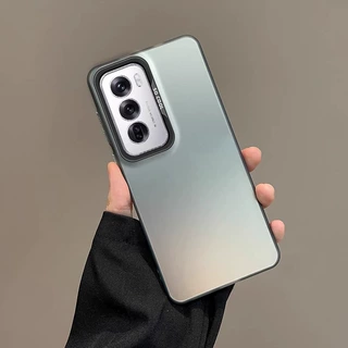 适用OPPO真我15Pro手机壳新款彩银IMD纯色realmeC63防摔套14简约