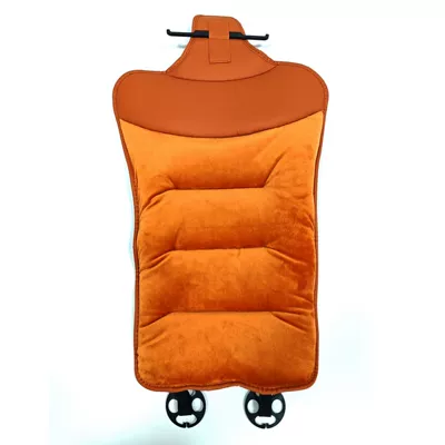 Spot Car Winter Seat Cushion Universal seat cover - 1-piece-of-backrest-emma-orange-general-car-model