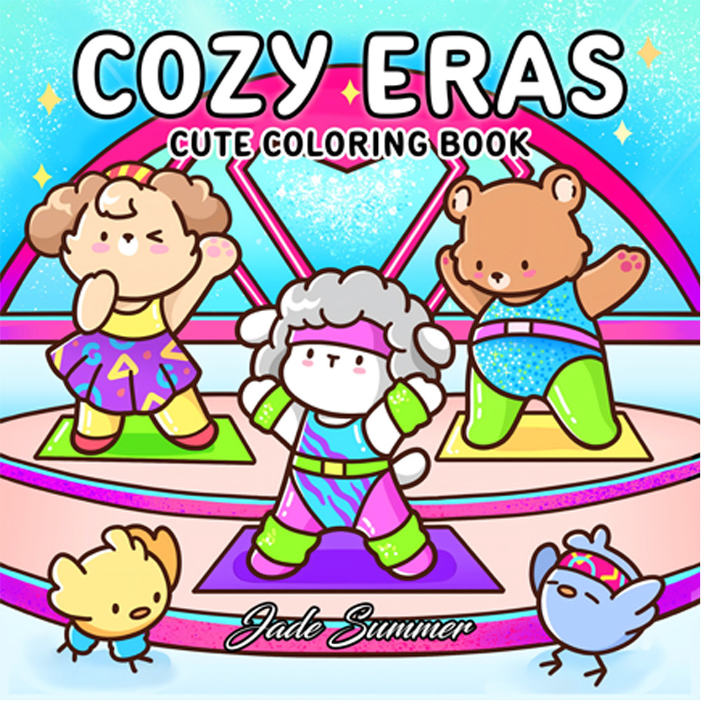 Libros para Colorear de la Serie Navidad y Año Nuevo Más Vendidos, Libros para Colorear de la Serie de Animales de Dibujos Animados para Planificador Diario