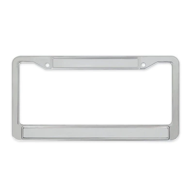 Stainless Steel American License Plate Frame Supports Logo Labeling License Plate Frame American License Plate Frame Thickeneded License Plate Frame Ready for Sale (License plate holder/license plate holder) - stainless-steel-8k-mirror