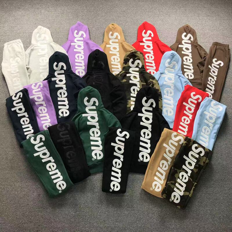 Cross-border original replica in stock Supreme SS26 WEEK9 satin appliqué hooded long sweatshirt unisex Cross-border original replica in stock Supreme SS26 WEEK9 satin appliqué hooded long sweatshirt unisex