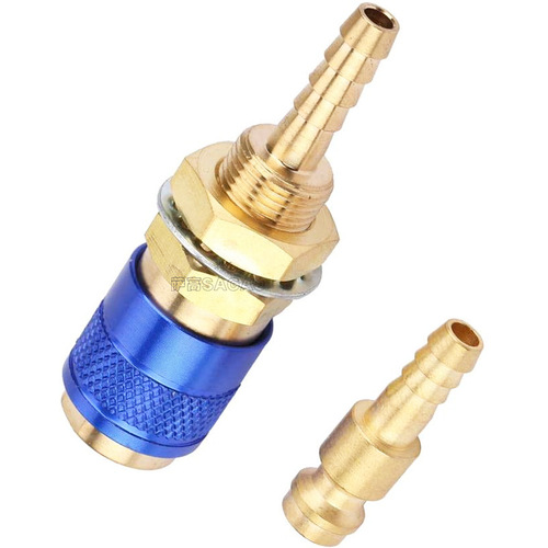 Amazon water-cooled welding gun water tank socket plug welding gun water pipe socket water pipe joint welding machine socket 4PCS