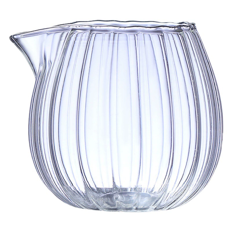 Коллекция ручной работы стеклянная чашка для молока банка для молока кофе дозатор для молока маленький размер мини 15сс полоски 100 мл Капли Воды 50 мл