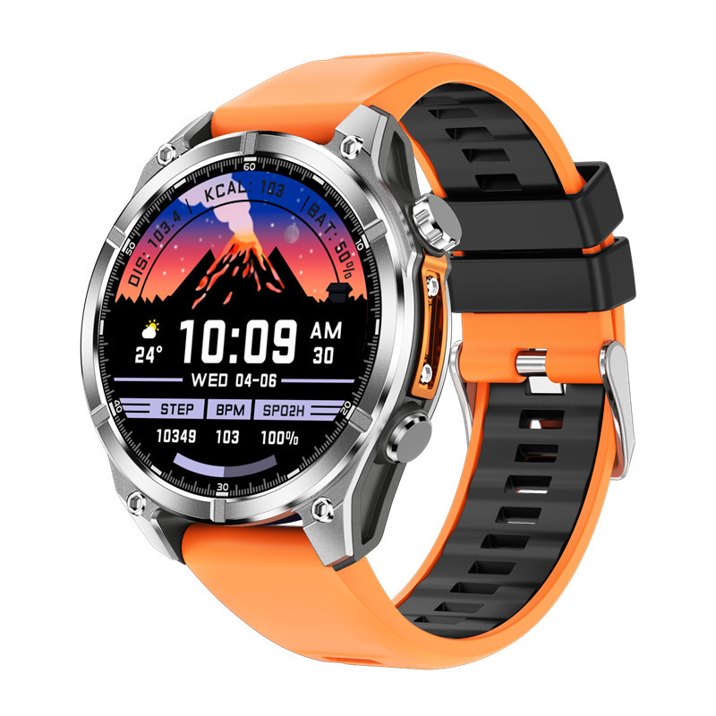 New Smartwatch Bluetooth Calling 3 ATM Waterproofing LED Flashlight Outdoor Sports Capabilities_voghion.com