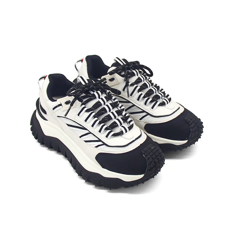 2025年秋冬新作 ダッドシューズ レディース 厚底 スニーカー レースアップ カジュアルシューズ タイヤシューズ 卸売