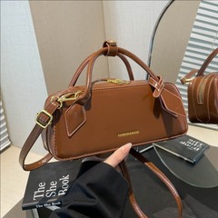 跨境复古手提包高级感法棍包女2025秋冬新款时尚单肩包潮流斜挎包