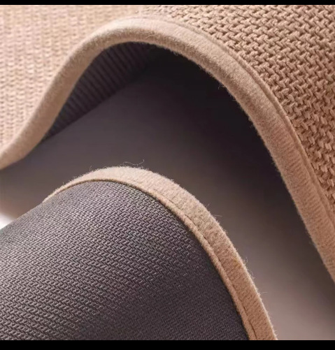 Linen Car Floor Mats, Universal Car Floor Mats for Main Drivers, Manufacturers Supply Easy-To-Clean Linen Foot Protection Car Mats