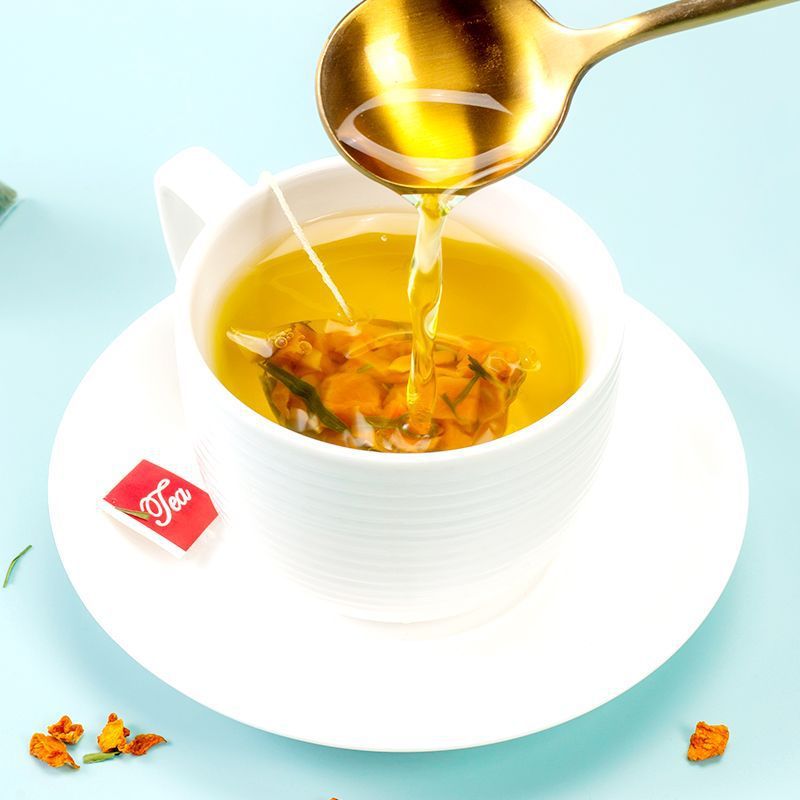 Pumpkin Leaf Herbal Tea Nan Gua Zhu Ye Cha 25 Triangle Tea Bags 5g Each Sugar Free Daily Wellness Brew preparation