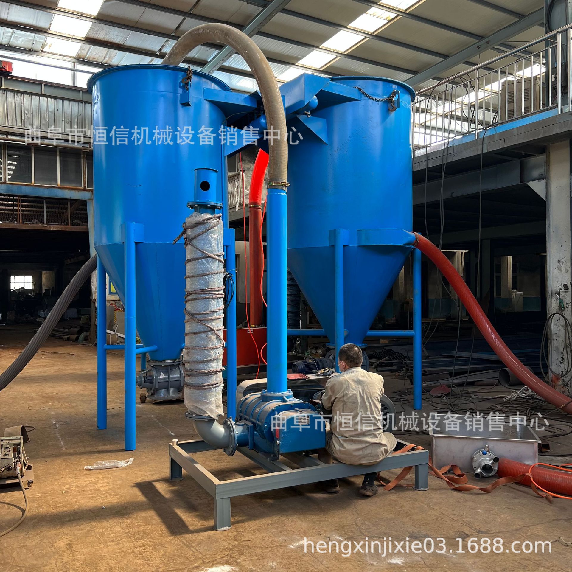 江苏无锡喷砂机铁沙气力输送机zcjb 吨包铸造灰灰罐车气力吸灰机