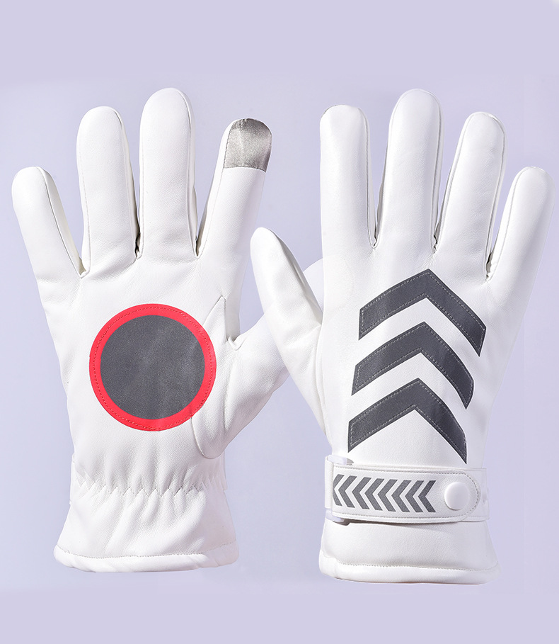 Men's Sports Color Block Gloves A Pair display picture 2