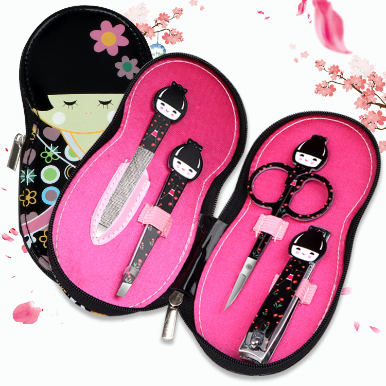Japanese doll for manicure for nails