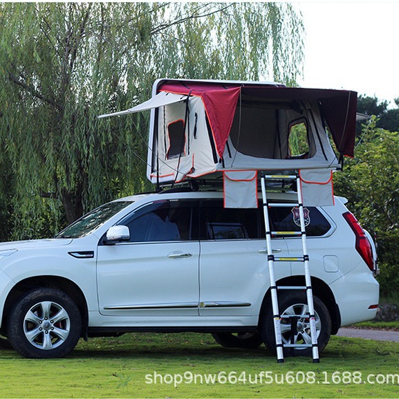 Outdoor Portable Folding Car Tent Camping Car Travel Top-up Speed Tent RV Double Car Tent