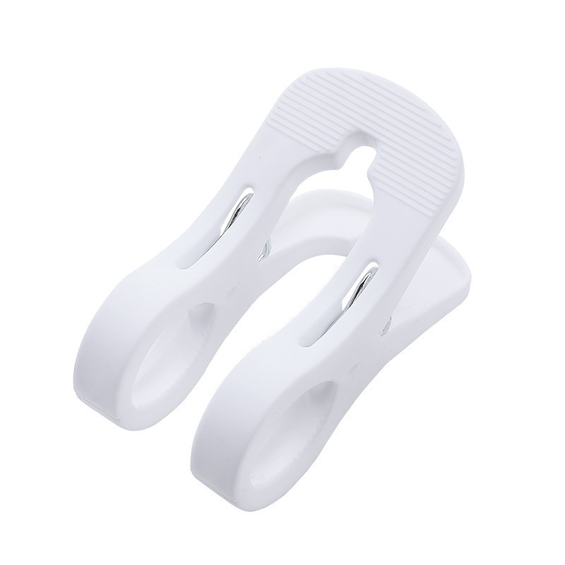 Clip de colcha de algodón a prueba de viento y al sol Clip de colcha de almacenamiento antideslizante Clip de secado de ropa doméstica multifuncional grande