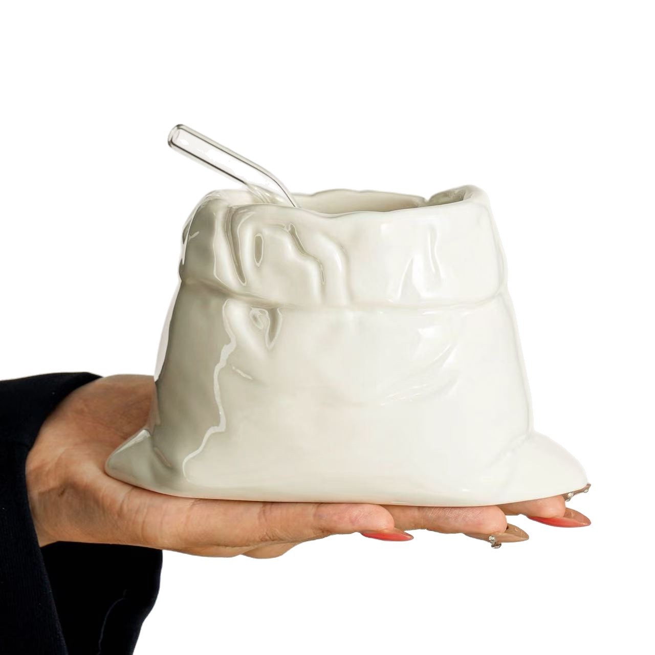 Nicho de diseño sensación de taza de regalo de cumpleaños para chicas taza de regalo de mano extraña taza de agua caja de regalo image 5