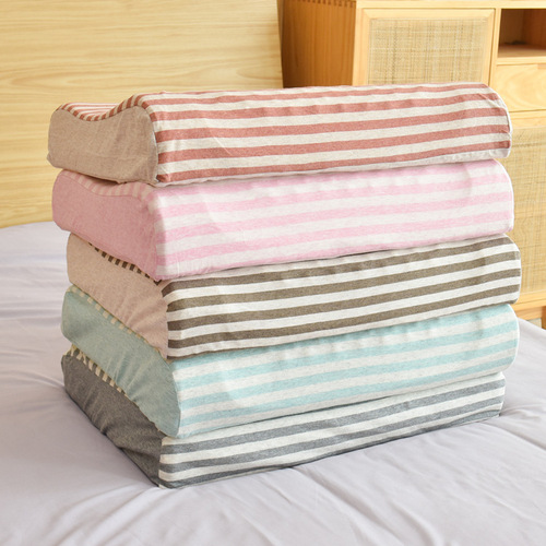 (Adult style) Latex pillow Unprinted Tianzhu cotton pillow Thai latex pillow Good quality cervical pillow wholesale delivery