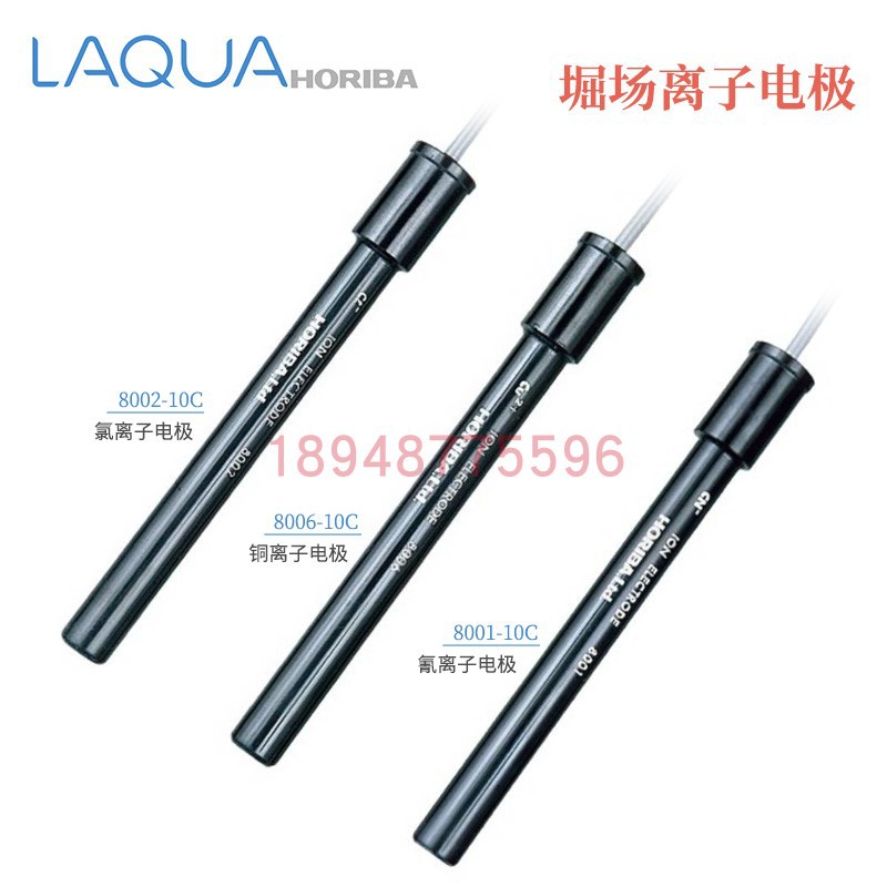日本HORIBA堀场离子电极6582S-10C 6583S-10C  8005-10C 8007-10C
