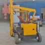 液压四轮公路护栏打桩机