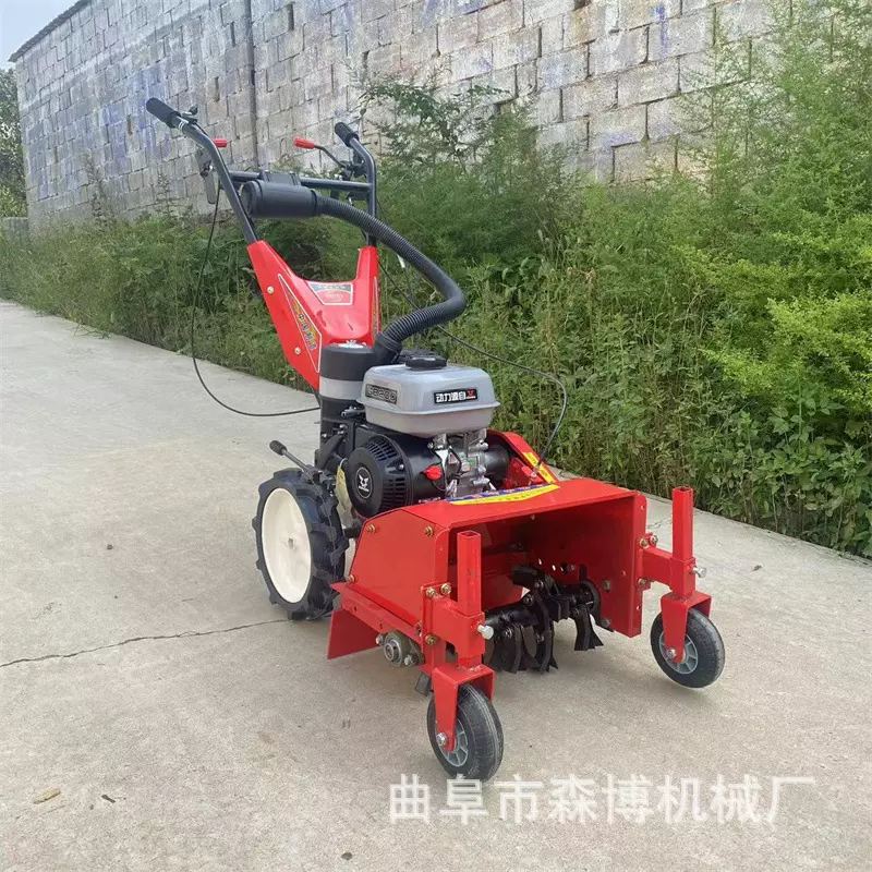 手推式汽油除草机多功能小型旋耕机林业杂草开荒玉米地锄草碎草机