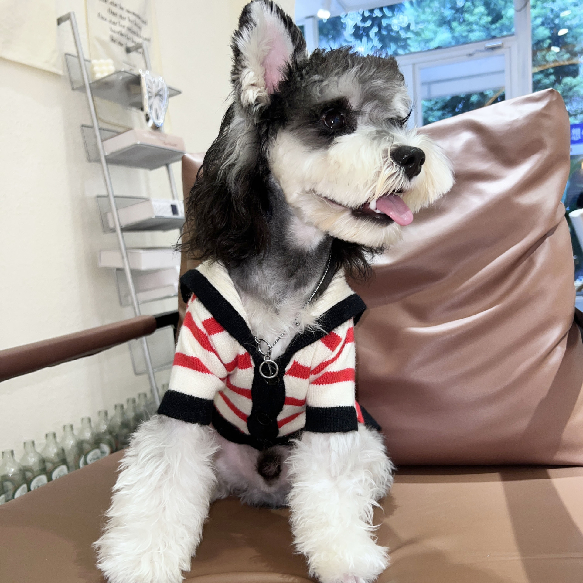 Demi-season knitted keep warm sweater