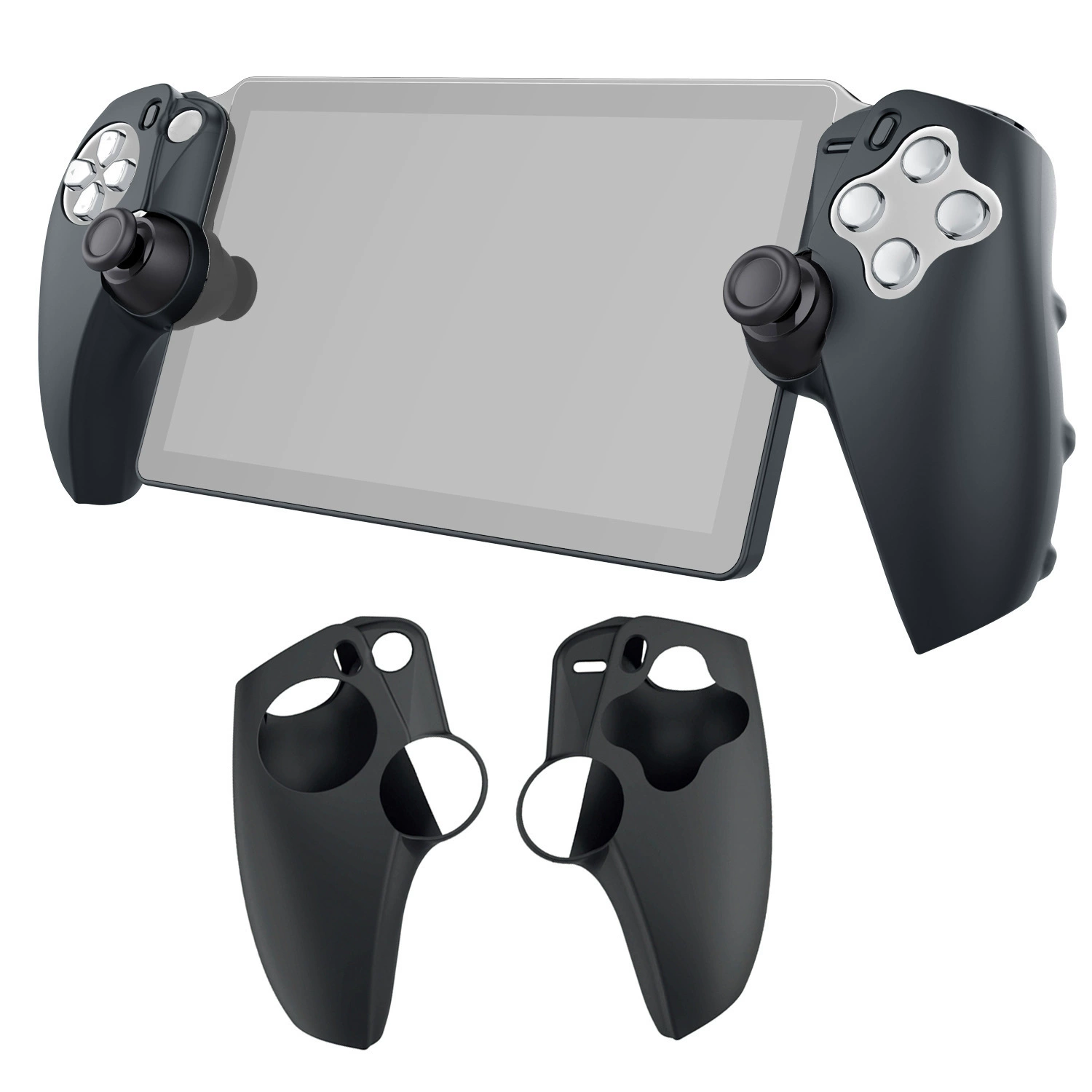 Рукоять-Porta для PS5, силиконовый разъём, чехол-рукав для PS5, новый игровой портативный держатель, защитный мягкий резиновый рукав